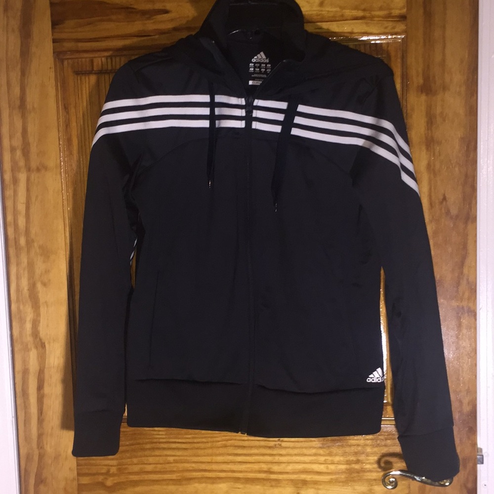 Adidas Women’s Hooded Climalite Track Jacket